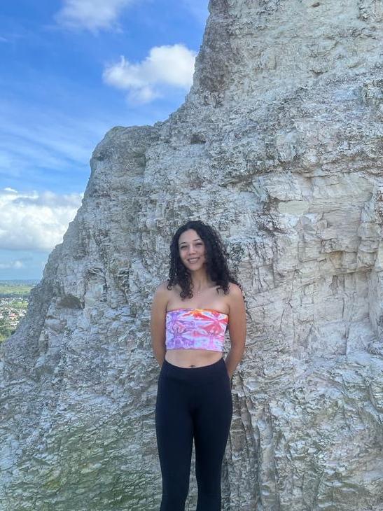 Abstract Tube Top | Size Extra-Small