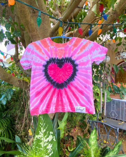 “My Little Love” Tie-Dyed Tee | Size 6M