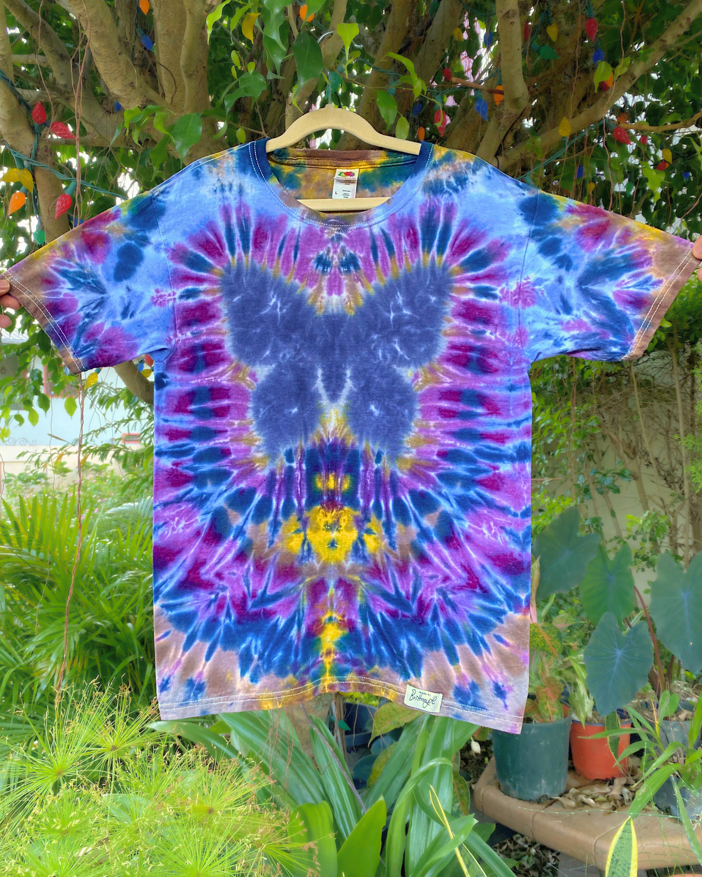 Butterfly Tie-Dyed Tee | Kid’s L