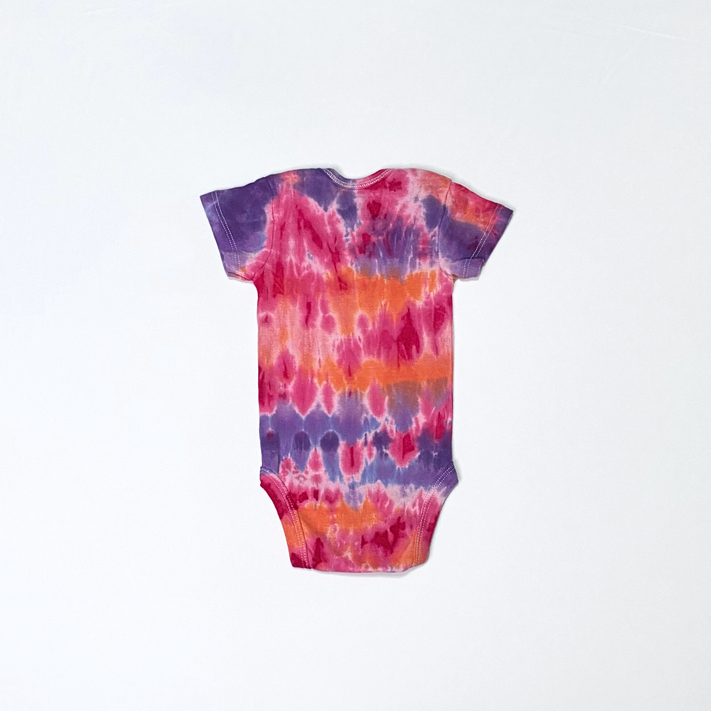 Purple and Pink Baby Onesie | 0-3 months