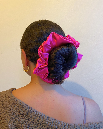 Jumbo Satin Scrunchies