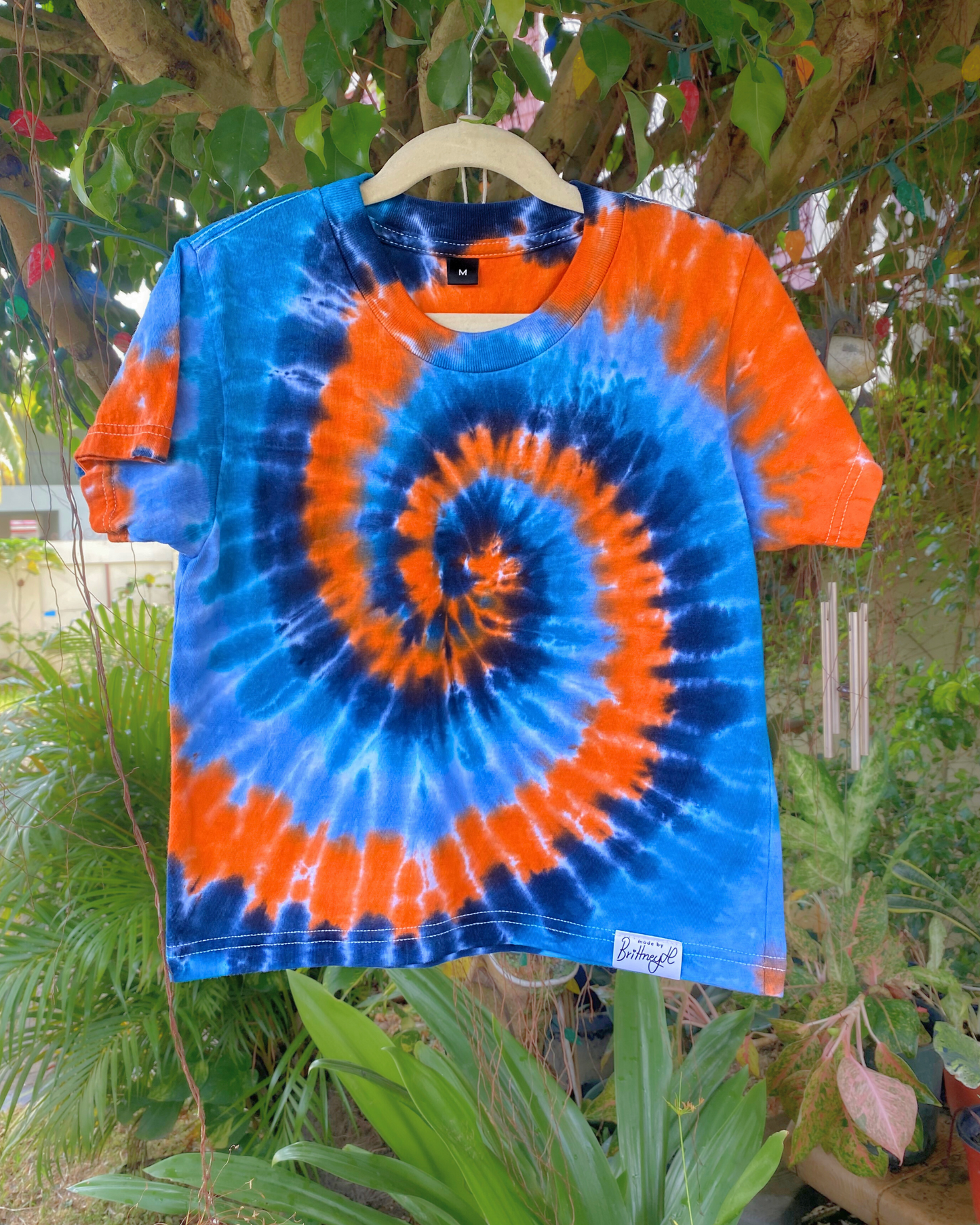 Spiral Tie-Dyed Tee | Size 3-4T