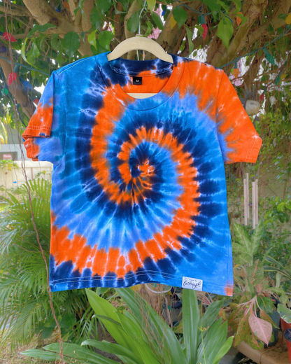 Spiral Tie-Dyed Tee | Size 3-4T