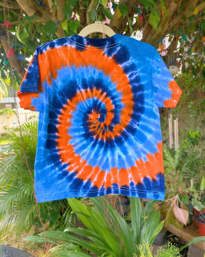 Spiral Tie-Dyed Tee | Size 3-4T