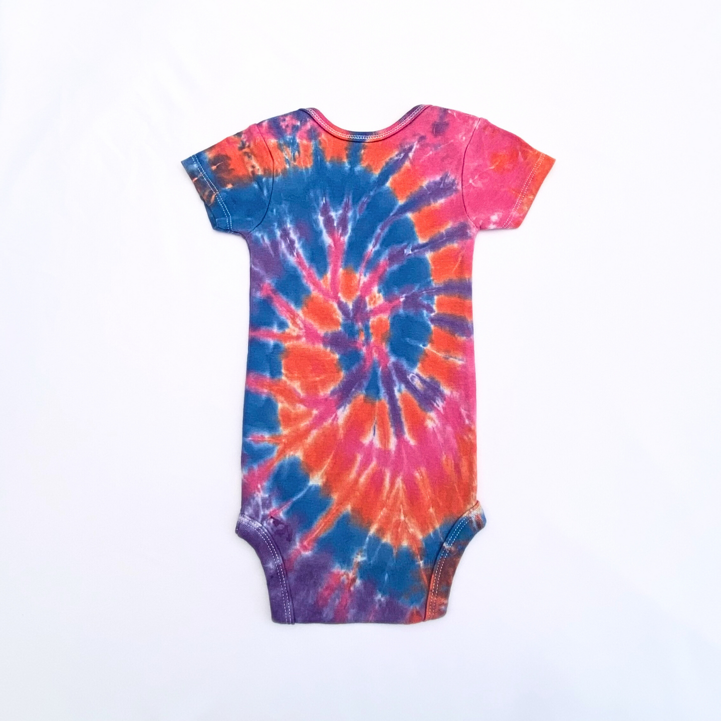 Sunset Spiral Baby Onesie | 12 months