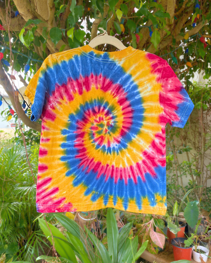 Spiral Tie-Dyed Tee | Size 3-4T