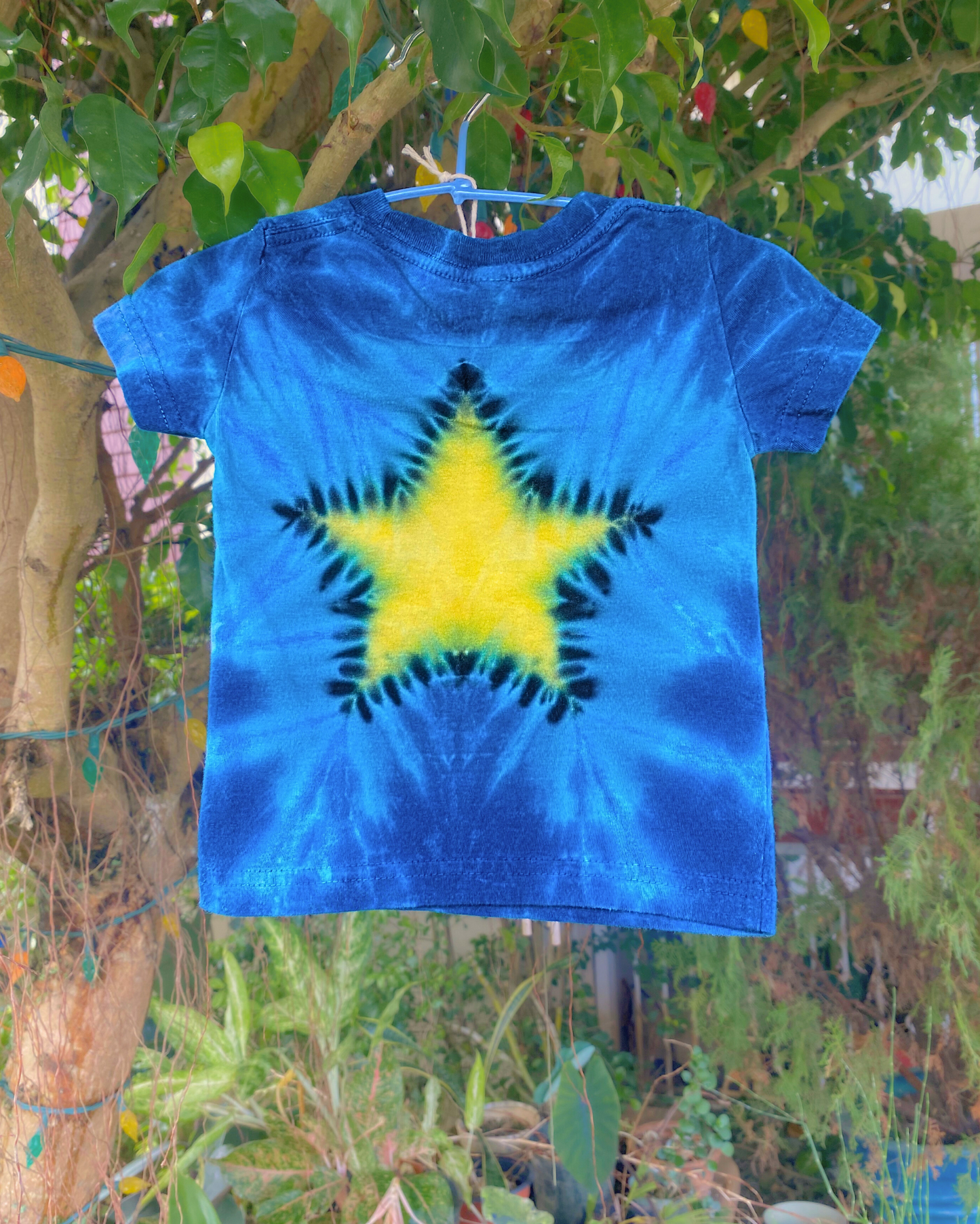 “My Little Star” Tie-Dyed Tee | Size 6M