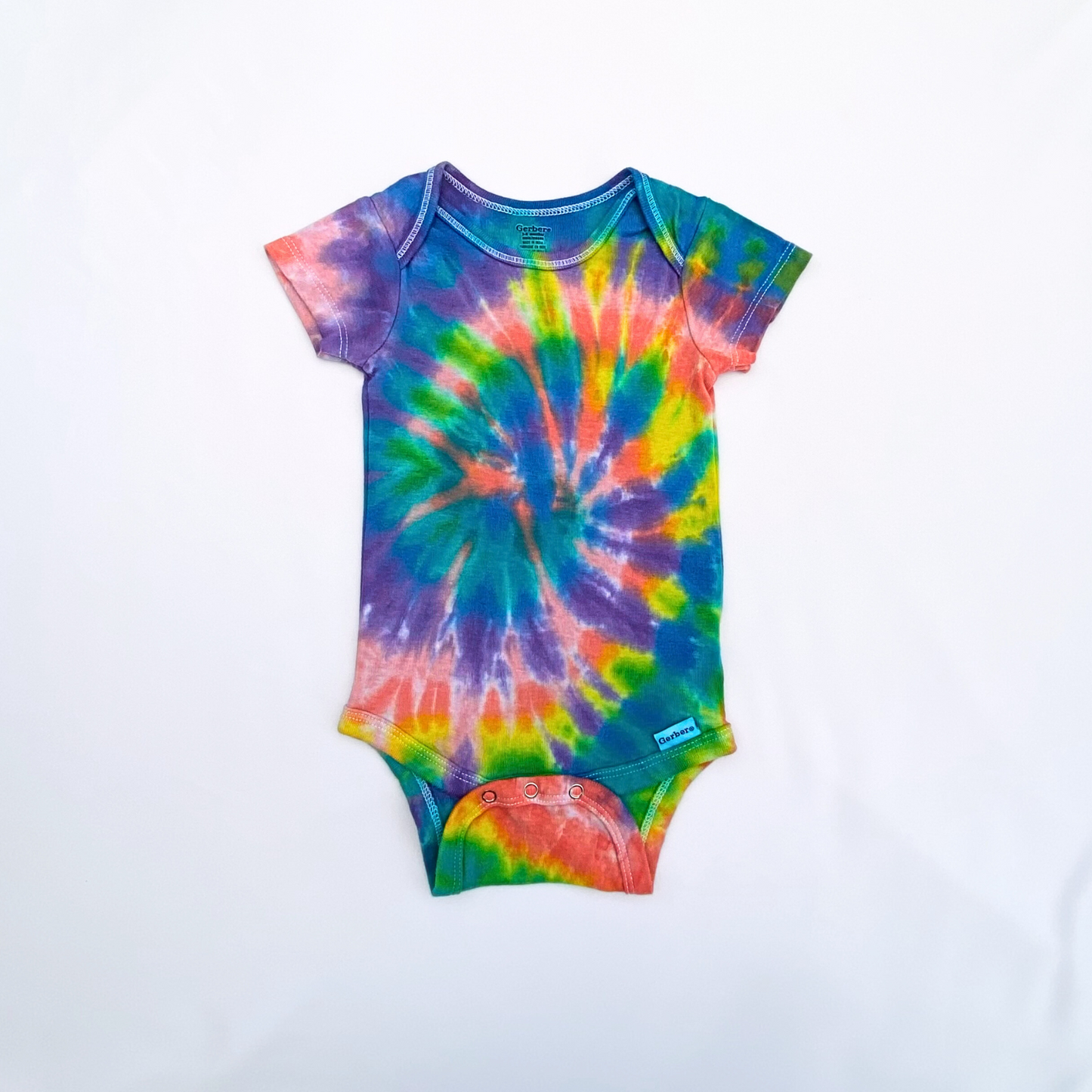 Pastel Rainbow Baby Onesie | 3-6 months